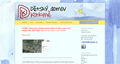 Desktop Screenshot of ddkorkyne.cz